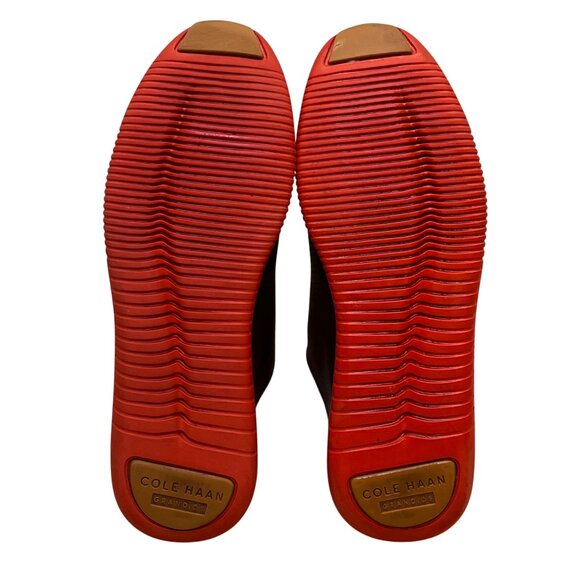 Cole Haan Men’s Brown/Red Leather Perforated Lace-Up 2.0 Grand Shoes Size 8.5 - Picture 8 of 8